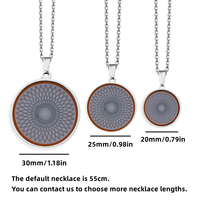 Pendentif Lava Quantum Vintage pour Homme, Bijou Bio Énergétique, Prix Compétitif