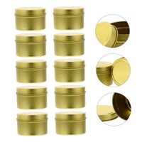 Mini Aromathérapie Bougie Tin Box Emballage Cadeau pour Thé Boîte En Métal
