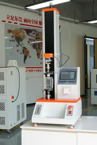 Material Tensile Universal Testing Machine Computerized Electronic Type Material UTM 1 Kn Universal Fish Line Strength Tensile Testing Machine