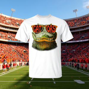 T-shirt Graphic Gators Name Distressed Classic Gator Strong Gamedays - Product Image 3