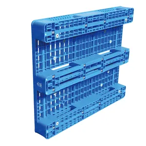 Single face abs europe yellow racking nesting plastic pallet manufacture for cebu