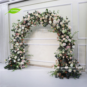 Fiore decorativo Forniture Arco a Tutto Sesto Della Fase Cornice Floreale Giardino Sfondo Soffitto Ingresso di Nozze Luna Cancello - Product Image 1