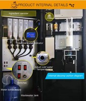 Distributeur automatique de boissons énergisantes froides et de shakes protéinés à écran tactile intelligent - Acheter un distributeur automatique de shakes protéinés