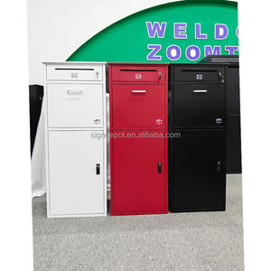 Grands appartements en métal, boîtier de livraison à domicile, étanche, sur pied, idéal pour un appartement, livraison <span class=keywords><strong>gratuite</strong></span> - Product Image 4