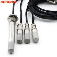 Sensor de Humedad Industrial HENGKO HT-607 RS485 Modbus |   Sonda Roscada Macho para Monitoreo de Conductos de Aire y HVAC