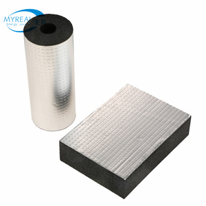 Lámina <span class=keywords><strong>de</strong></span> Aislamiento <span class=keywords><strong>de</strong></span> Espuma <span class=keywords><strong>de</strong></span> Goma Industrial Ecológica, Impermeable, con Revestimiento <span class=keywords><strong>de</strong></span> Lámina <span class=keywords><strong>de</strong></span> Aluminio, Alta Densidad, NBR, Resistente al Calor y al Frío - Product Image 1