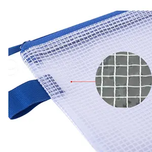 Tessuto di maglia del poliestere del tessuto industriale di alta classe della maglia trasparente di alta qualità per la maglia trasparente senza rivestimento