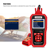 KONNWEI KW870 KW880 KW890 Probador de Baterías de Coche de 12V, Herramienta de Diagnóstico Automotriz 3 en 1, Escáner OBD2, Lector de Códigos, Compatible con OLIVER