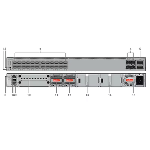 S5755-H24U4Y2CZ 98012221 (พอร์ต 24*10/100/1000base-T, พอร์ต 4*25ge SFP28, พอร์ต 2*100ge Qsfp28, สวิตช์ PoE 24 พอร์ต) - Product Image 4