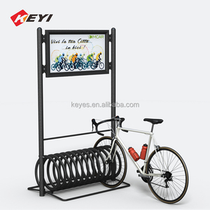 Custom Metal Steel <strong>Steady</strong> Bicycle <strong>Rack</strong> / Vertical Bike Stand - Product Image 2