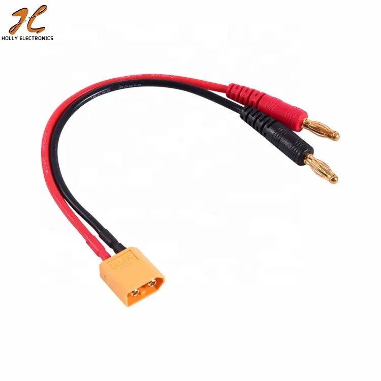 16awg Silicone Draad Koord Rc XT60 Connector Naar 4 Mm Banana Bullet Draad Plug Oplaadkabel Adapter Rc Accessoires