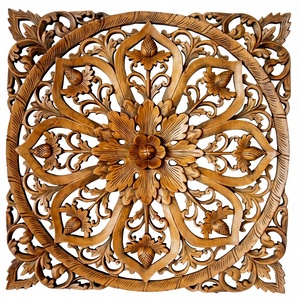 Nouveau panneau mural en bois sculpté, design antique, finition parfaite et taille standard. - Product Image 1