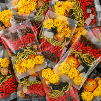 Tisane de Pissenlit, Goji et Chrysanthème 12g – Grandes Sachets x12 – Détox Hépatique Naturel Sans Caféine Qualité AAA ISO 22000