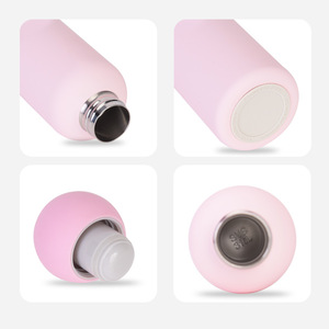 Nouveau modèle 316 en acier inoxydable isolé tasse 500ml moderne créatif mignon enfants couleur-blocage Portable sport <span class=keywords><strong>eau</strong></span> - Product Image 4