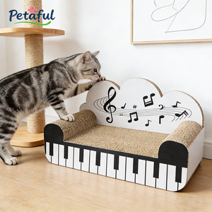 Toptan Büyük Lüks Modern Çok Fonksiyonlu Çevre Dostu Dayanıklı Kaymaz Karton Kedi Tırmalama Yatağı Kanepe Karton Ambalaj - Product Image 6