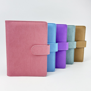 Nhà Máy Bán Buôn Chất Lượng 6 Nhẫn Refillable Vải Mô Hình Ngân Sách Chất Kết Dính Tiền Mặt Phong Bì Ngân Sách Tiền Mặt Ví Kế Hoạch Máy Tính Xách Tay - Product Image 6