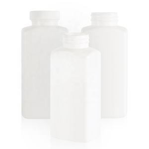 ขวดแคปซูลทรงสี่เหลี่ยมพลาสติก HDPE สีขาวขนาด120มล. 150มล. 190มล. 200มล. 250มล. - Product Image 6