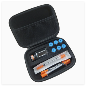 Custodia Portatile Personalizzabile con Logo in EVA a 6 Scomparti per Fiale di Insulina e Peptidi, Scatola Contenitore per Siringhe e Aghi, Organizer da Viaggio per Fiale Mediche da 3ml e 10ml - Product Image 2