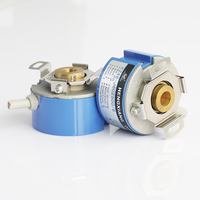 Encoder Incremental HENGXIANG OIH48-2048P4-L6-5V, Diámetro Exterior 48mm, Diámetro Interior 8mm, Resolución 2048ppr, Salida TTL, 4 Polos, Señales de Motor UVW, IP50