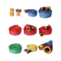 Tuyau d'incendie Duraline 2,5 pouces Doublure en caoutchouc PVC double couche Raccord flexible durable