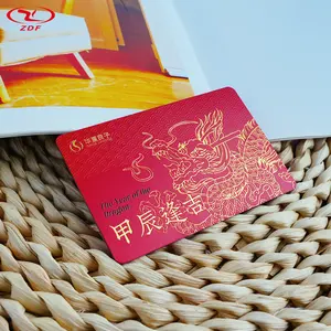 Nuevo Diseño de tarjeta de regalo, tarjeta de fidelidad VIP con precio de venta directo de fábrica