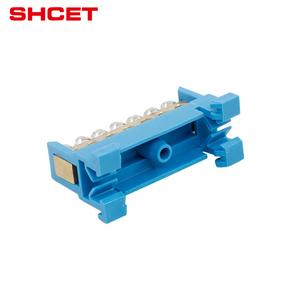 Nhà máy OEM mặt đất Brass Trái Đất khối thiết bị đầu cuối dây đồng liên kết 4way 10way zero dòng thanh Brass nền tảng thiết bị đầu cuối xe buýt thanh khối - Product Image 4