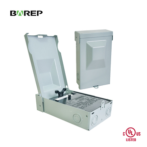 Barep OEM / ODM ul được liệt kê màu xám 30A 120/240vc kim loại Pull-out AC chuyển đổi ngắt kết nối hộp - Product Image 1