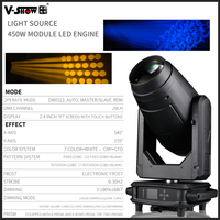 VSHOW S712 450W Lyres Hybrides CMY CTO S712 Kuan LED 3-en-1 Beam Spot Wash 450W Sharpy Light pour DJ et Clubs