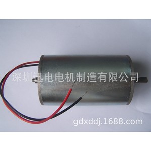 Motor de CC con escobillas de imán permanente de 36V totalmente encapsulado para bomba y otras aplicaciones - Product Image 2