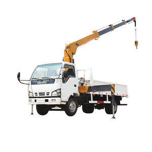 משאית isuzu משמש + מנוף משאית מנוף חדש 4*2 כונן דיזל - Product Image 3