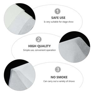 Papel Flash Mágico JIN PENG, Llama Rápida sin Cenizas para Espectáculos de <span class=keywords><strong>Magia</strong></span> en Escenario y Calle, Accesorios para Trucos de <span class=keywords><strong>Magia</strong></span> de Cerca - Product Image 6