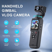 M105 4K PTZ Kamera Yüz Takibi 330 °   Otomatik Döndürme 1.72 Dokunmatik Ekran 75MP 30 Filtre WiFi Web Kamerası OEM ODM