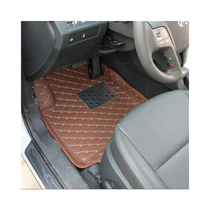 Tapis de sol en cuir pour <span class=keywords><strong>Hyundai</strong></span> <span class=keywords><strong>Santa</strong></span> <span class=keywords><strong>Fe</strong></span> 2006 2007 2008 2009 2010 2011 2012 2013 2014 2015 2016 2017 <span class=keywords><strong>2018</strong></span> Accessoires - Product Image 1