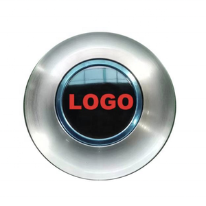 Cache-moyeux flottants chromés/brossés/polis noirs pour Chevy Audi VW LAND ROVER <span class=keywords><strong>Armani</strong></span> Benz Cadillac RR - Product Image 1