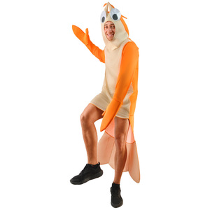 Nouvelle combinaison de cosplay de crevette-mantis pour performance scénique d'Halloween 2026, tenue de personnage animal marin pour fête et jeu de rôle - Product Image 3