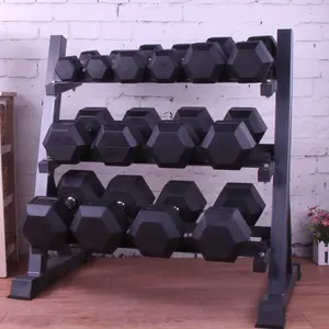 Dumbbell And Weight Sets Weight Rack Multifunctional Hex Dumbbell Set Wholesale High Quality Cheap Hex Dumbbell