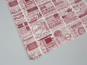 Greaseproof <b>Paper</b> Print Sheets Eco Friendly Food <b>Wrapping</b> <b>Paper</b> for Restaurant Food Truck Cafe and Catering Wholesale - Product Image 2