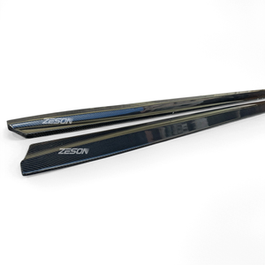 Extensions de jupes latérales style AC en fibre de carbone véritable pour <span class=keywords><strong>BMW</strong></span> Série <span class=keywords><strong>3</strong></span> G20 G28 F30 330i 340i M340i Berline Kit Carrosserie Twill 3K 2019+ - Product Image 2