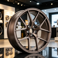 Jantes en alliage forgé de 18, 19, 20 et 21 pouces, 5x112, 5x120, 5x130, noires, pour Mercedes-Benz, BMW, Land Rover, Porsche