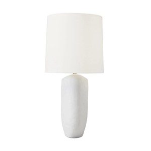 European Traditional Design Old White Ceramic Table Lamp Porcelain for Hotel Guestroom Office Hotel Lobby Home Lighting <b>Battery</b> - Product Image 6