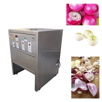 Machine automatique à éplucher les oignons à sec pour la préparation alimentaire commerciale
