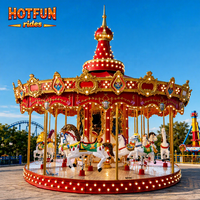 Manège de Luxe Grand Carrousel pour Enfants, Manège à Chevaux pour Parc d'Attractions à Vendre