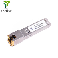 Module émetteur-récepteur SFP Mini-GBIC en cuivre 1G 1000 Mbps 10/100/1000M avec négociation automatique GE Base-T vers RJ45 100m GLC-TA