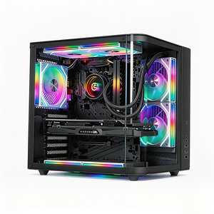 Ordinateur de bureau de jeu professionnel personnalisé avec processeur Intel I5 13400, carte graphique RTX 4060 Ti, 16 Go de RAM, SSD 512 Go, refroidissement liquide RGB, haute performance graphique - Product Image 6