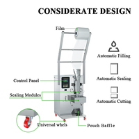 Máquina automática de paquete de aceite de agua para sopa de mermelada de leche, otra máquina de embalaje, máquina de paquete de barra de líquido para bebidas y alimentos