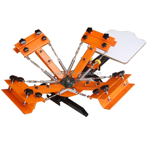 -Rotary manual 4 color <span class=keywords><strong>1</strong></span> estación camiseta Impresión <span class=keywords><strong>de</strong></span> pantalla <span class=keywords><strong>de</strong></span> máquina rotativa <span class=keywords><strong>de</strong></span> <span class=keywords><strong>la</strong></span> máquina <span class=keywords><strong>de</strong></span> impresión <span class=keywords><strong>de</strong></span> pantalla - Product Image 5