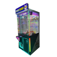 Nouvelle machine à griffes à monnayeur au design innovant avec peluches pour salles d'arcade, parcs intérieurs et zones de jeux pour enfants