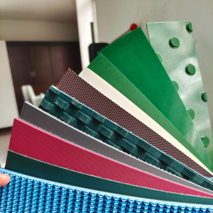 Mẫu hệ thống băng tải PVC xanh ánh sáng nhà máy, băng tải công nghiệp - Product Image 1