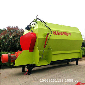 เครื่องผสมอาหารสัตว์ TMR 5 ตัน แบบไฟฟ้า แผ่นเหล็ก สำหรับโค กระบือ แกะ อัตโนมัติ - Product Image 4
