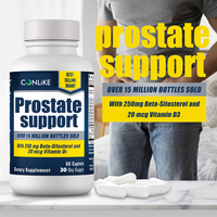 Complément alimentaire Beta Prostate pour hommes adultes, capsules végétales de bêta-sitostérol (60 unités), réduit les déplacements aux toilettes, favorise le sommeil, urinaire